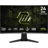 MSI  23.6" Moniteur gaming incurvé  Noir