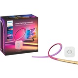Philips Hue Play gradient lightstrip pour PC, Bande LED Noir/Blanc, 2000-6500K, RGB et blanc