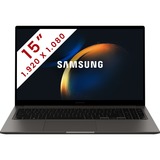 SAMSUNG Galaxy Book3 15.6" PC portable Gris foncé | Core i7-1355U | Iris Xe Graphics | 16 Go | 1 To SSD