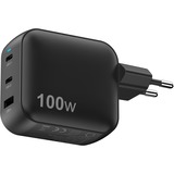 Sitecom 100W GaN Power Delivery Wall, Chargeur Noir