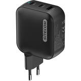 Sitecom 100W GaN Power Delivery Wall, Chargeur Noir