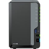 Synology DS224+ avec 2 disques durs Seagate Ironwolf de 4 To, NAS Noir, 2x LAN, 2x USB-A 3.2 (5 Gbit/s)