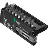 Wera Contrôle des bits 10 PZ Impaktor 1, Set d'embouts de vissage 10 pièces, diamantées, portance externe