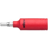 Wiha Jeu de clés à cliquet isolées 1/4", Clés mixtes à cliquet Rouge/Jaune, 21 pièces avec étui