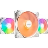 be quiet! Light Wings LX 120mm PWM Triple Pack White, Ventilateur de boîtier Blanc, 4-Pin PWM, LED, 3 pièces