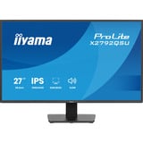 iiyama ProLite X2792QSU-B1 27" Moniteur Noir, 1x DisplayPort, 1x HDMI, 2x USB-A, 120 Hz