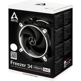ARCTIC Freezer 34 eSports DUO Refroidisseur CPU Blanc