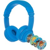 Buddyphones Play+, Casque/Écouteur Bleu