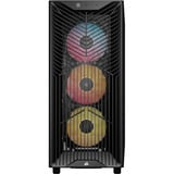 Corsair 3200D RS ARGB Black boîtier midi tower Noir | 1x USB-A | 1x USB-C | RGB | Verre Trempé