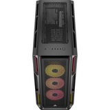 Corsair 5000T LX RGB boîtier midi tower Noir | 4x USB-A | 1x USB-C | RGB | Verre Trempé