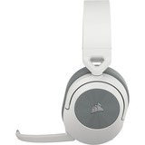 Corsair HS55 Wireless, Casque gaming Blanc, Bluetooth, PC