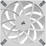 Corsair iCUE AF140 RGB ELITE + Lighting Node CORE ventilateurs de boîtier Blanc, 2 pièces, 140 x 140 x 25 mm, PWM