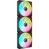 Corsair iCUE LINK LX120 RGB ventilateurs de boîtier Noir, 3 pièces, 120 x 120 x 25 mm, PWM