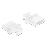 DeLOCK 64094 cache-poussière pour port 10 pièce(s) USB Type-C, Capuchon protecteur Blanc, USB Type-C, Blanc, 9,8 mm, 10,5 mm, 4 mm, 10 pièce(s)