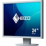 EIZO EV2430-GY 24.1" Moniteur  Gris, DisplayPort, VGA, DVI-D, 2x USB-A 2.0, USB-B 2.0