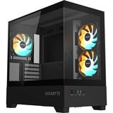 GIGABYTE C201 PANORAMIC boîtier midi tower Noir | 2x USB-A | RGB | Window
