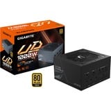 GIGABYTE GP-UD1000GM PG5 alimentation modulaire 1000 watt Noir, 1x 12VHPWR, 4x PCIe