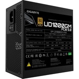 GIGABYTE GP-UD1000GM PG5 alimentation modulaire 1000 watt Noir, 1x 12VHPWR, 4x PCIe