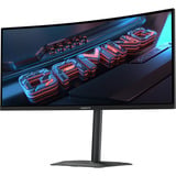 GIGABYTE S34WQCA 34" Moniteur UltraWide gaming incurvé Noir, 1x DisplayPort, 2x HDMI, 120 Hz