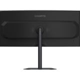 GIGABYTE S34WQCA 34" Moniteur UltraWide gaming incurvé Noir, 1x DisplayPort, 2x HDMI, 120 Hz