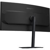 GIGABYTE S34WQCA 34" Moniteur UltraWide gaming incurvé Noir, 1x DisplayPort, 2x HDMI, 120 Hz