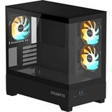 GIGABYTE  boîtier midi tower Noir | 2x USB-A | RGB | Window