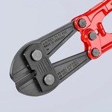 KNIPEX Coupe-boulons 71 72 910, Tenailles de cran Rouge/Bleu, Couteau en fonte, charnière vissée
