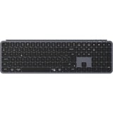 Keychron B6 Pro-K1Z Ultra-Slim, clavier Gris, Layout BE, Mécanique des ciseaux, Bluetooth, 2.4GHz