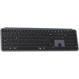 Keychron B6 Pro-K1Z Ultra-Slim, clavier Gris, Layout BE, Mécanique des ciseaux, Bluetooth, 2.4GHz