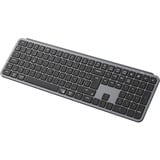 Keychron B6 Pro-K1Z Ultra-Slim clavier Gris, Layout BE (AZERTY), Mécanique des ciseaux, 100%, Bluetooth, 2.4GHz