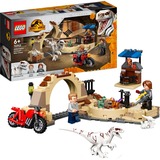 LEGO Jurassic World 76945 La Poursuite en Moto de l’Atrociraptor, Jouets de construction Jeu de construction, 6 an(s), Plastique, 169 pièce(s), 293 g