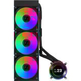 Lian Li Hydroshift II LCD-C 360CL, Watercooling Noir