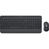 Logitech Signature MK650 Wireless, set de bureau Noir, Layout BE, 4000 dpi