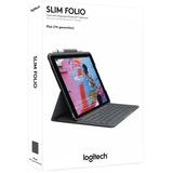 Logitech Smart Folio pour iPad (7e génération), Housse pour tablette Noir, Bluetooth Low Energy