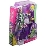 Mattel Barbie Extra - Veste de voiture de course, Poupée 