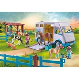 PLAYMOBIL Chevaux de Waterfall - Centre équestre mobile, Jouets de construction 71493