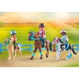 PLAYMOBIL Chevaux de Waterfall - Centre équestre mobile, Jouets de construction 71493