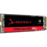 Seagate IronWolf 525 500 Go, SSD ZP500NM3A002, PCIe 4.0 x4, NVMe 1.3, M.2 2280