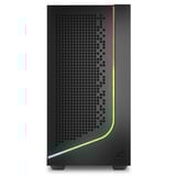 Sharkoon J1000 ARGB boîtier midi tower Noir | 3x USB-A | RGB | Verre Trempé