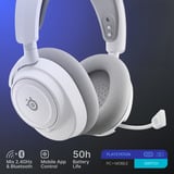 SteelSeries Arctis Nova 7P Wireless Gen 2  casque gaming over-ear Blanc, PlayStation 4, PlayStation 5, 2.4 GHz / Bluetooth