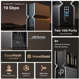 TP-Link Archer BE800 BE19000 tri-bande Wi-Fi 7, Routeur maillé 