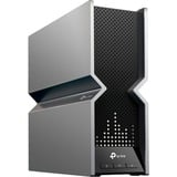 Archer BE800 routeur sans fil Multi-Gigabit Ethernet Tri-bande (2,4 GHz / 5 GHz / 6 GHz) Noir, Acier inoxydable, Routeur maillé