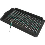 Wera Kraftform Micro Big Pack 1 Jeu de micro-tournevis, 25 pièces Noir/Vert