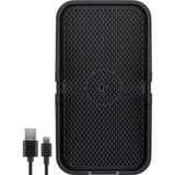 goobay 15W chargeur de voiture rapide sans fil	 Noir
