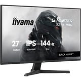iiyama G-Master Black Hawk G2741HSU-B1 27" Moniteur gaming Noir, 1x DisplayPort, 1x HDMI, 2x USB-A, 144 Hz