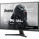 iiyama G-Master Black Hawk G2741HSU-B1 27" Moniteur gaming Noir, 1x DisplayPort, 1x HDMI, 2x USB-A, 144 Hz