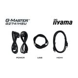 iiyama G-Master Black Hawk G2741HSU-B1 27" Moniteur gaming Noir, 1x DisplayPort, 1x HDMI, 2x USB-A, 144 Hz