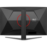 AOC C32G4Z 31.5" Moniteur gaming incurvé  Noir/Rouge, HDMI, DisplayPort, Audio, 260 Hz OC
