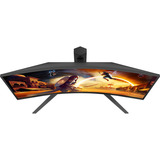 AOC C32G4Z 31.5" Moniteur gaming incurvé  Noir/Rouge, HDMI, DisplayPort, Audio, 260 Hz OC