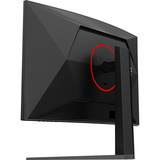 AOC C32G4Z 31.5" Moniteur gaming incurvé  Noir/Rouge, HDMI, DisplayPort, Audio, 260 Hz OC